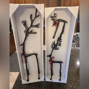 Merry Moments Aldi Dramatic Reindeer Black Pottery Barn Dupe (3)
